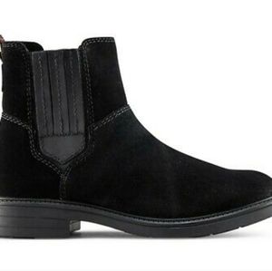 Cougar Waterproof Black Suede Boots Size 10 NEW